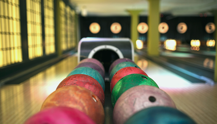 Different bowling balls to choose from